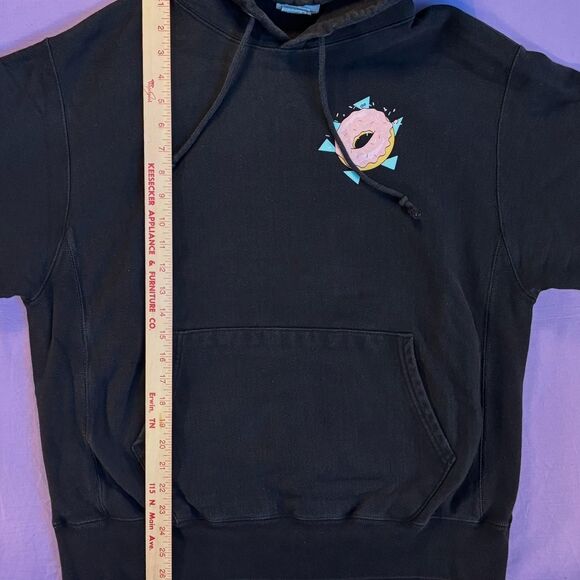 Retro Champion Fresh Donuts Reverse Weave Hoodie - Picture 8 of 8